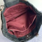 Chanel Shoulder Bag Black Calfskin with Ruthenium Hardware #TTLR-5 - Image 37