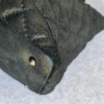 Chanel Shoulder Bag Black Calfskin with Ruthenium Hardware #TTLR-5 - Image 20