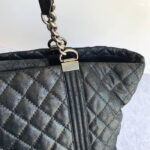 Chanel Shoulder Bag Black Calfskin with Ruthenium Hardware #TTLR-5 - Image 28