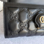 Gucci GG Matelassé Small Black Leather with Gold Hardware #OKCE-2 - Image 19