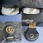 Gucci GG Matelassé Small Black Leather with Gold Hardware #OKCE-2 - Image 22