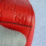 Gucci GG Signature Bag Red Guccissima Leather and Light Gold Hardware #GLRES-1 - Image 14