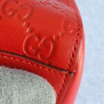 Gucci GG Signature Bag Red Guccissima Leather and Light Gold Hardware #GLRES-1 - Image 16