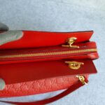 Gucci GG Signature Bag Red Guccissima Leather and Light Gold Hardware #GLRES-1 - Image 10