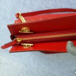 Gucci GG Signature Bag Red Guccissima Leather and Light Gold Hardware #GLRES-1 - Image 9