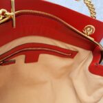 Gucci GG Signature Bag Red Guccissima Leather and Light Gold Hardware #GLRES-1 - Image 27