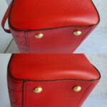 Gucci GG Signature Bag Red Guccissima Leather and Light Gold Hardware #GLRES-1 - Image 19