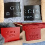 Gucci GG Signature Bag Red Guccissima Leather and Light Gold Hardware #GLRES-1 - Image 20