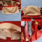 Gucci GG Signature Bag Red Guccissima Leather and Light Gold Hardware #GLRES-1 - Image 23