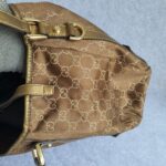 Gucci Pelham Hobo Brown Canvas with Leather and Gold Hardware #GLREL-4 - Image 8