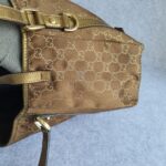 Gucci Pelham Hobo Brown Canvas with Leather and Gold Hardware #GLREL-4 - Image 7