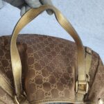 Gucci Pelham Hobo Brown Canvas with Leather and Gold Hardware #GLREL-4 - Image 16