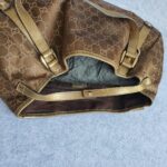 Gucci Pelham Hobo Brown Canvas with Leather and Gold Hardware #GLREL-4 - Image 23