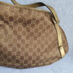 Gucci Pelham Hobo Brown Canvas with Leather and Gold Hardware #GLREL-4 - Image 4
