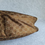 Gucci Pelham Hobo Brown Canvas with Leather and Gold Hardware #GLREL-4 - Image 9