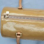 LV Papillon Brown Monogram Vernis Leather with Gold Hardware #OKEC-1 - Image 7