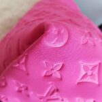 LV Scuba Bag Pink/Black Monogram Embossed Neoprene /Leather and Gold Hardware #SOUR-2 - Image 17