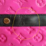 LV Scuba Bag Pink/Black Monogram Embossed Neoprene /Leather and Gold Hardware #SOUR-2 - Image 20