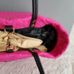 LV Scuba Bag Pink/Black Monogram Embossed Neoprene /Leather and Gold Hardware #SOUR-2 - Image 11