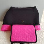 LV Scuba Bag Pink/Black Monogram Embossed Neoprene /Leather and Gold Hardware #SOUR-2 - Image 34