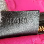 LV Scuba Bag Pink/Black Monogram Embossed Neoprene /Leather and Gold Hardware #SOUR-2 - Image 27