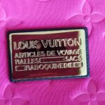 LV Scuba Bag Pink/Black Monogram Embossed Neoprene /Leather and Gold Hardware #SOUR-2 - Image 25