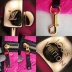 LV Scuba Bag Pink/Black Monogram Embossed Neoprene /Leather and Gold Hardware #SOUR-2 - Image 36