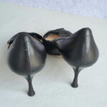 Prada Pump SZ38 Black Leather Shoes #OLRO-4 - Image 7