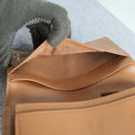 Chanel Boy Flap Wallet Champagne Calf Leather with Gold Hardware #OKST-1 - Image 24