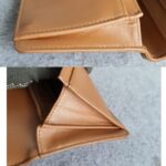 Chanel Boy Flap Wallet Champagne Calf Leather with Gold Hardware #OKST-1 - Image 12