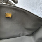 Chanel Medium Double Flap Grey Lambskin with Gold Hardware #OKTU-1 - Image 36
