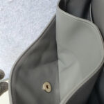 Chanel Medium Double Flap Grey Lambskin with Gold Hardware #OKTU-1 - Image 37