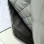 Chanel Medium Double Flap Grey Lambskin with Gold Hardware #OKTU-1 - Image 29