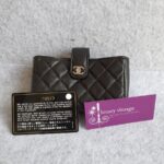 Chanel Pouch Black Lambskin with Silver Hardware #OCEO-1 - Image 2