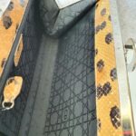 Dior Vintage Tote Brown/Black Snake Skin with Silver Hardware #GLRUY-3 - Image 23