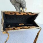 Dior Vintage Tote Brown/Black Snake Skin with Silver Hardware #GLRUY-3 - Image 26