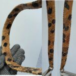 Dior Vintage Tote Brown/Black Snake Skin with Silver Hardware #GLRUY-3 - Image 16