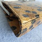 Dior Vintage Tote Brown/Black Snake Skin with Silver Hardware #GLRUY-3 - Image 11