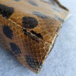 Dior Vintage Tote Brown/Black Snake Skin with Silver Hardware #GLRUY-3 - Image 13