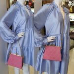 Escada Vintage Bag Pink Suede Leather with Gold Hardware #GLRUE-4 - Image 19