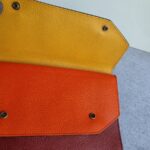 Gucci Three-pack Multicolor Pouch Coated Canvas with Leather and Gold Hardware #OKYR-12 - Image 45