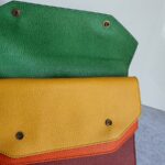 Gucci Three-pack Multicolor Pouch Coated Canvas with Leather and Gold Hardware #OKYR-12 - Image 47