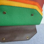 Gucci Three-pack Multicolor Pouch Coated Canvas with Leather and Gold Hardware #OKYR-12 - Image 50