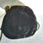 Gucci Vintage Small Bag Black Velvet with Gold Hardware #GLRUO-4 - Image 3