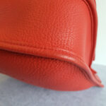 Hermes Evelyne III 29cm Red Clemence Leather with Palladium Plated Hardware #OKYE-2 - Image 15