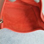 Hermes Evelyne III 29cm Red Clemence Leather with Palladium Plated Hardware #OKYE-2 - Image 24