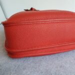 Hermes Evelyne III 29cm Red Clemence Leather with Palladium Plated Hardware #OKYE-2 - Image 10