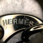 Hermes Deva Necklace Black/White Buffalo Horn/Lacquered Wood #OKEO-1 - Image 7