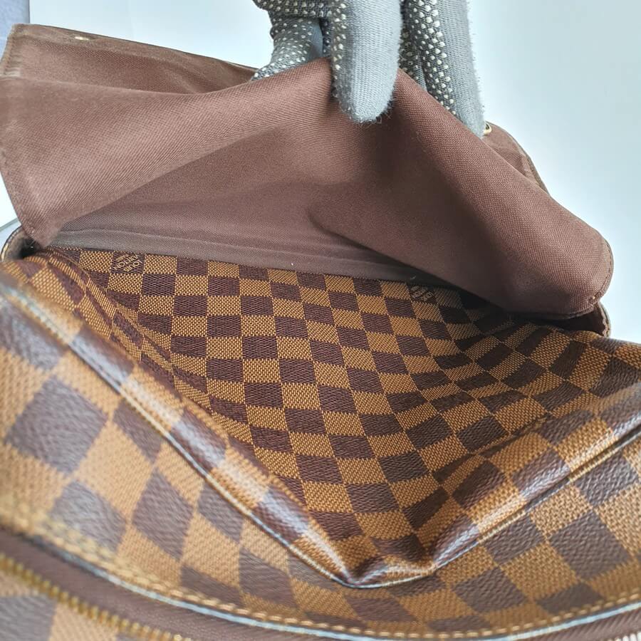 LV Naviglio Messenger Damier Ebene Coated Canvas with Leather and Gold  Hardware #OKUK-2 – Luxuy Vintage