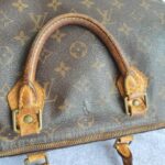 LV Vintage Speedy 30cm Monogram Canvas with Leather and Gold Hardware #OKCT-3 - Image 24